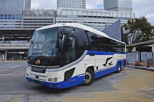 日野セレガ　高速バス　JR東海 夜行バス,高速バス,旅行の写真素材