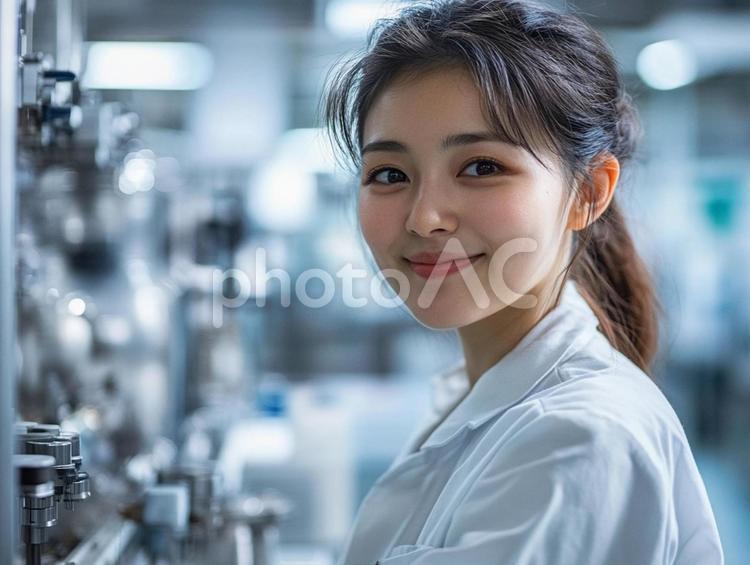 働く女性エンジニアのイメージ 女性,エンジニア,技術者の写真素材