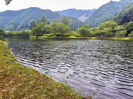 下北山公園 夏の公園 下北山公園 夏の公園 奈良県下北山村,アウトドア,温泉の写真素材