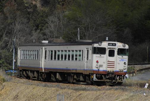 キハ48 急行つやま 津山線 キハ48 急行つやま 津山線 鉄道,電車,線路の写真素材