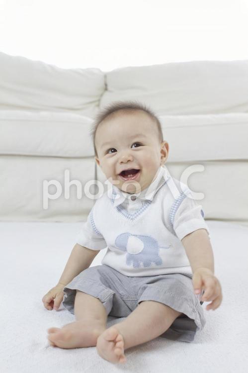 可愛いアジア人の赤ちゃん 赤ちゃん,子供,0歳の写真素材