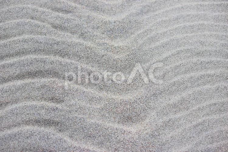 砂浜の模様07 砂浜,砂,ウェーブの写真素材