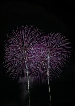 常総きぬ川花火大会 常総きぬ川花火大会,花火,fireworksの写真素材