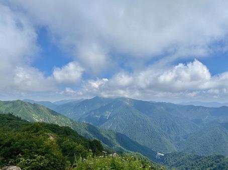 天神峠からの絶景 天神峠からの絶景の写真