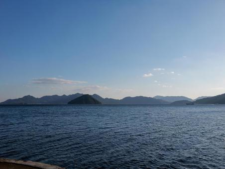 海 海 海,海岸,元宇品公園の写真素材