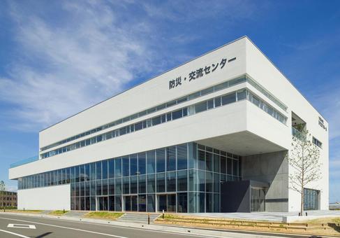山元町防災拠点・山下地域交流センター 山元町防災拠点・山下地域交流センター 宮城県,山元町,山元町防災拠点・山下地域交流の写真素材