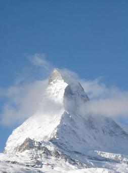 Photo, matterhorn, alps mountains, switzerland, 