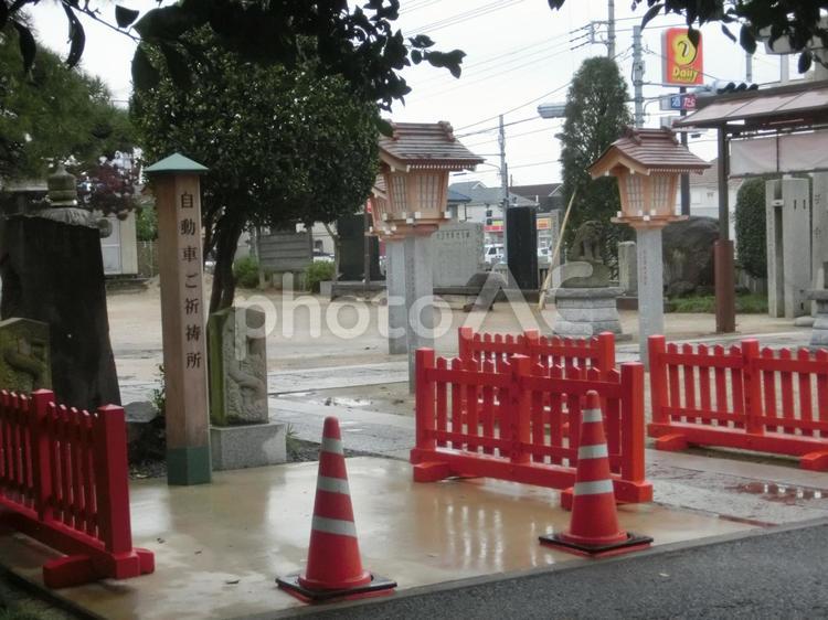 髙靇神社の風景-5 髙靇神社,たかおじんじゃ,千葉県松戸市の写真素材