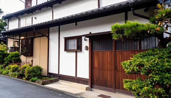 外壁塗装されたばかりのきれいな壁の家 外壁塗装されたばかりのきれいな壁の家の写真