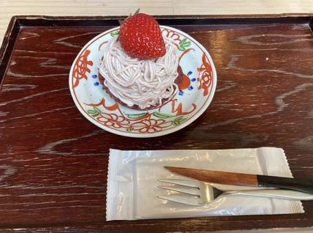 モンブランの写真