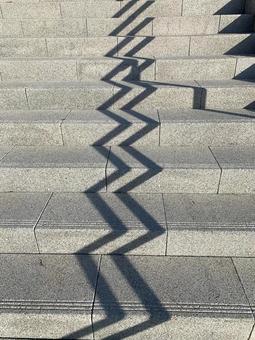 SHADOW3 SHADOW3 影,抽象,ステップの写真素材