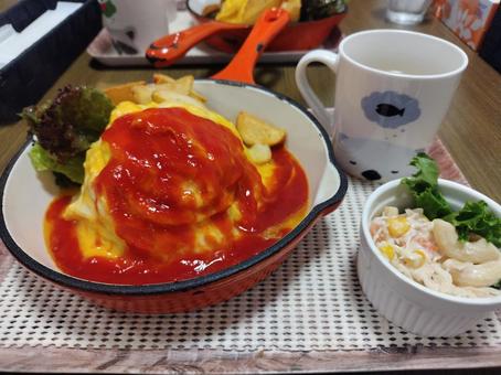 オムライスの写真