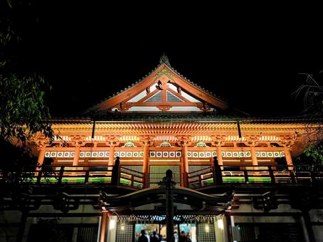 ライトアップされた那谷寺(石川県)3 ライトアップされた那谷寺(石川県)3 那谷寺,なたでら,ライトアップの写真素材