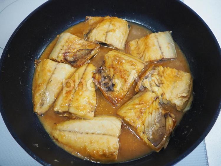 サバの味噌煮・家庭料理（出来上がり） 鯖,味噌煮,魚料理の写真素材