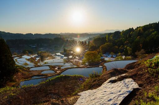 250508十日町市星峠 新潟県,十日町市,星峠の写真素材