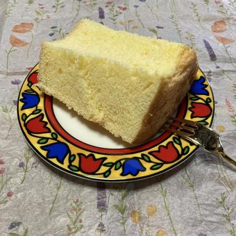 シフォンケーキ無添加 シフォンケーキ無添加 無添加,シフォンケーキ,シフォンの写真素材