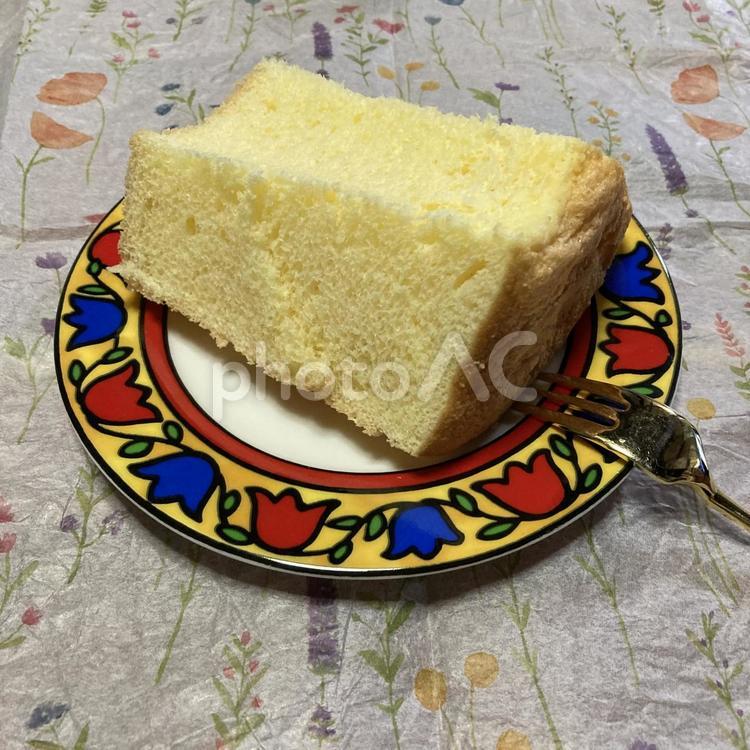 シフォンケーキ無添加 無添加,シフォンケーキ,シフォンの写真素材