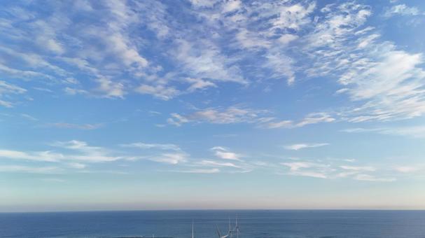 夕方空007 夕方空007 風景,景色,自然の写真素材