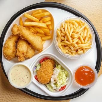 キッズプレートランチ キッズプレートランチの写真