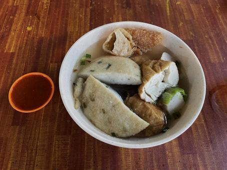 醸豆腐 醸豆腐 醸豆腐,臭豆腐,はんぺんの写真素材