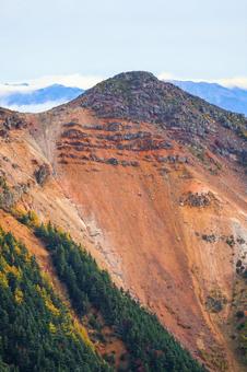 浅間山の外輪山の写真