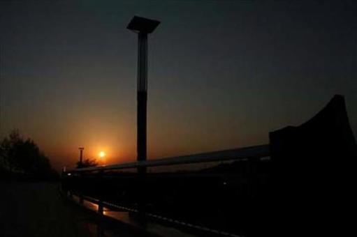 夕日 夕日の写真