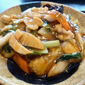 あんかけ焼きそば あんかけ焼きそば あんかけ焼きそば,焼きそば,五目あんかけ焼きそばの写真素材