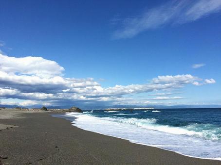 桂浜（高知県） 景勝,四国,お遍路の写真素材