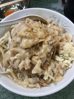 二郎系ラーメン 二郎系ラーメン,二郎系インスパイア,二郎系の写真素材