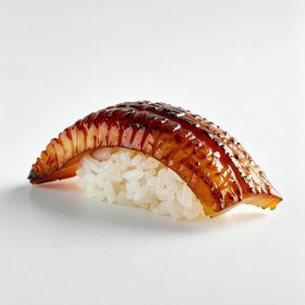 アナゴの握り寿司 アナゴの握り寿司の写真