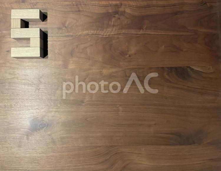 木目パネル「5」 木目,木,カレンダーの写真素材