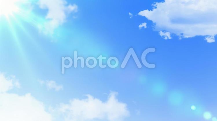 青空　背景　天気　空素材　 背景素材,空素材,光の写真素材