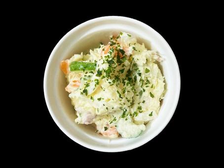 ポテトサラダ ポテトサラダ ポテトサラダ,サラダ,野菜の写真素材
