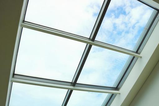 おしゃれな家 天井2 おしゃれな家 天井2 天井,窓,おしゃれな部屋の写真素材