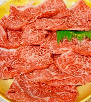 生肉 生肉 牛肉,しゃぶしゃぶ,肉の写真素材