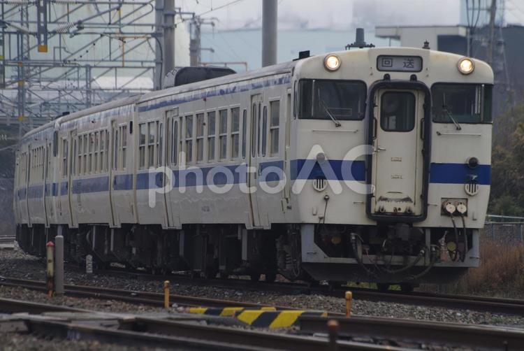キハ147　4両編成 キハ147,jr九州,鉄道の写真素材