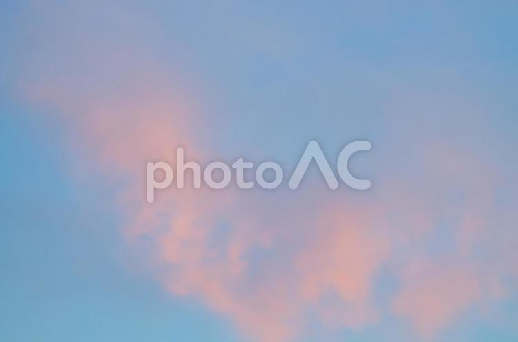 夕焼けの素材 コピースペース,テキストスペース,バックの写真素材