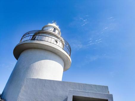 石廊埼灯台　静岡県賀茂郡南伊豆町 石廊埼灯台,静岡県,賀茂郡の写真素材