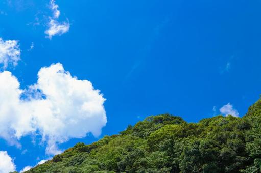 里山の風景3 里山の風景3 山,空,青空の写真素材