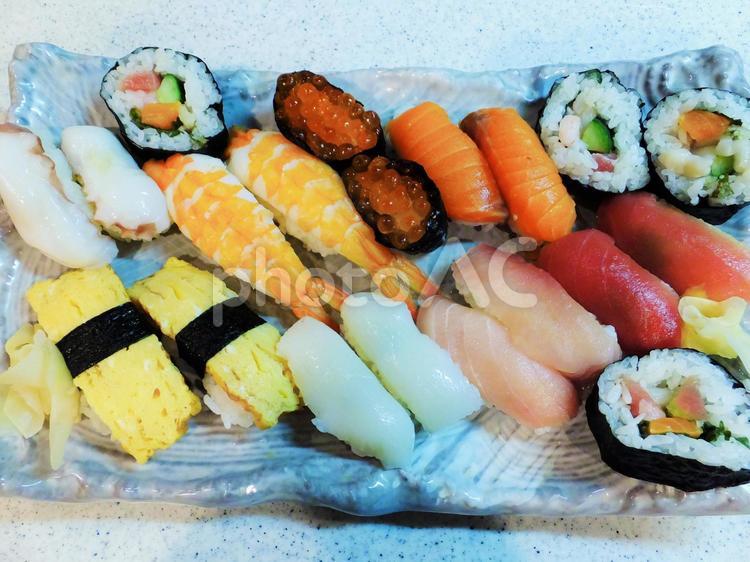 握り寿司１ 握り寿司,日本料理,日本の写真素材