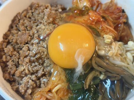 ビビンバ ランチ,美味しい,ビビンバの写真素材