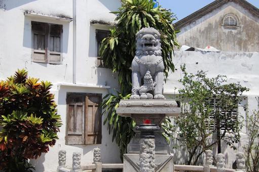 ベトナムホイアンの福建会館 町並み,ベトナム,ホイアンの写真素材