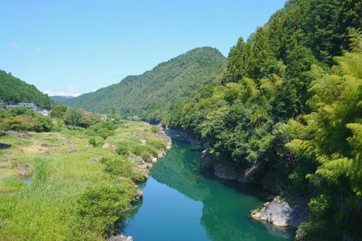 夏の馬瀬川② 岐阜県下呂市 夏の馬瀬川② 岐阜県下呂市 自然,風景,景色の写真素材