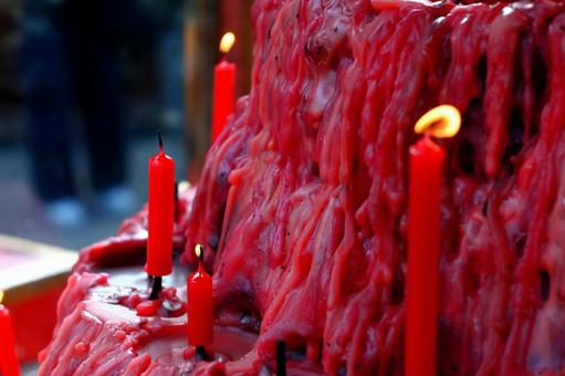 蝋燭の火 蝋燭,ロウソク,火の写真素材