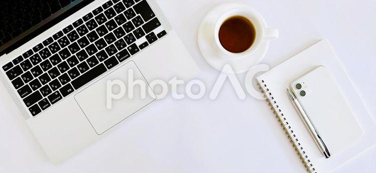 コーヒータイム　休み時間　休憩時間 コーヒータイム,コピースペース,休み時間の写真素材