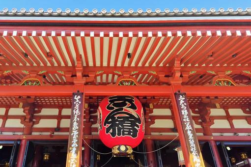 【東京都】浅草雷門 【東京都】浅草雷門の写真