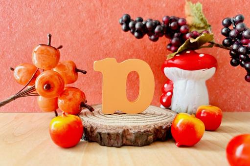 10月の背景と実りの秋 10月,イベント,旅行の写真素材