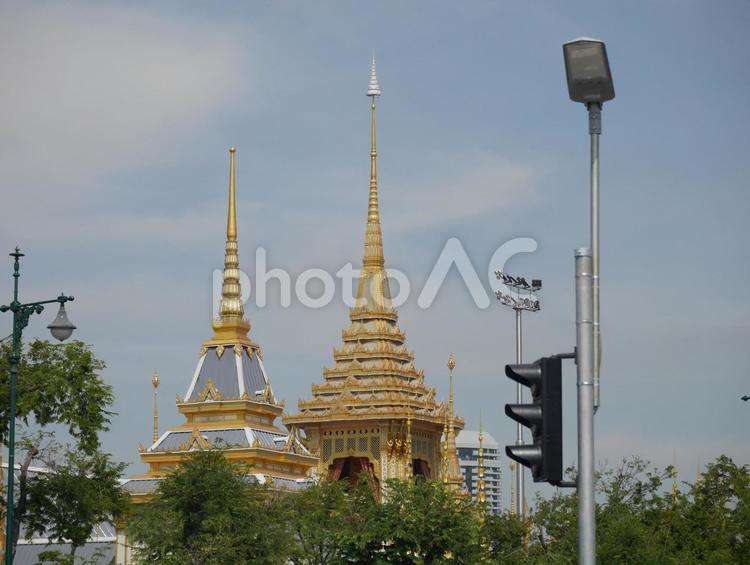 タイ　バンコク　ワット　文化 おすすめ,すごい,アジアの写真素材