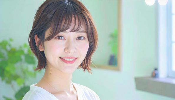 ヘアスタイルモデル:シニヨン ヘアスタイルモデル:シニヨンの写真