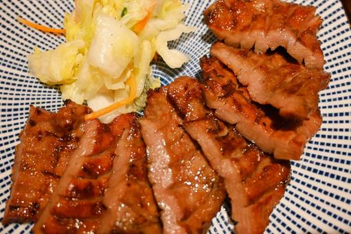 牛タン定食 牛タン定食 牛タン,牛タン定食,牛肉の写真素材